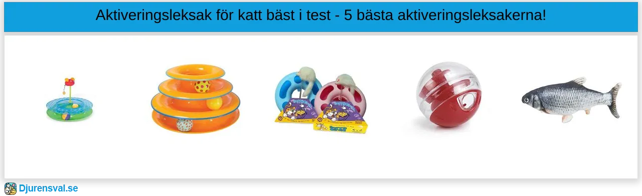 Aktiveringsleksak för katt bäst i test