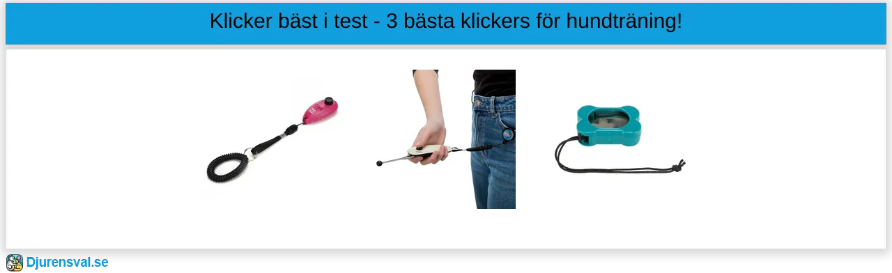 Klicker bäst i test